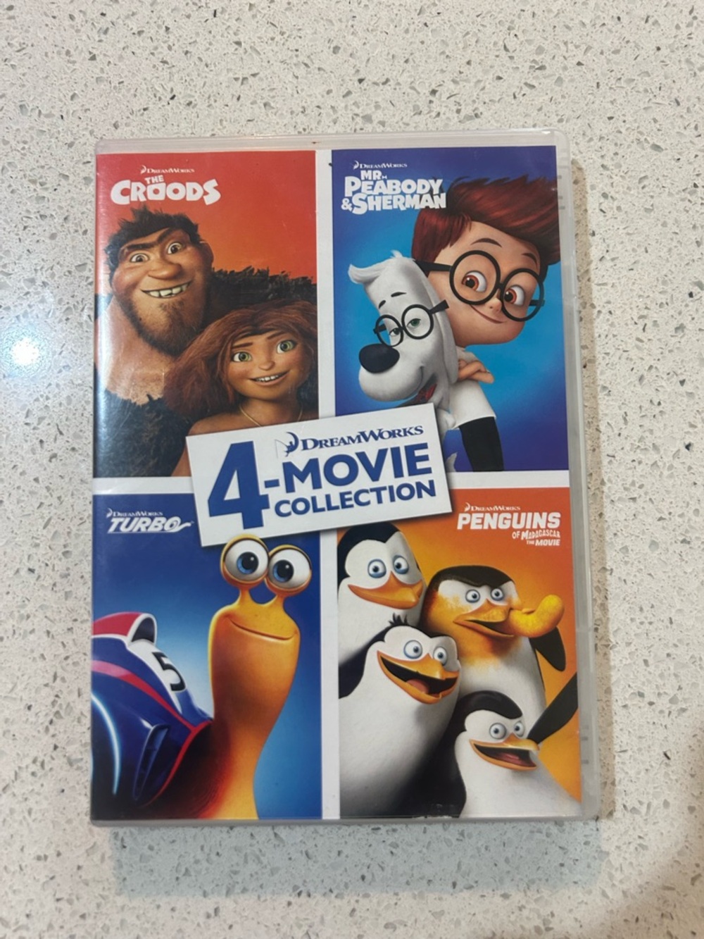 DreamWorks 4-Movie Collection DVD — Multicolor Cover with DVDs